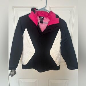The North Face Black and Pink Jacket